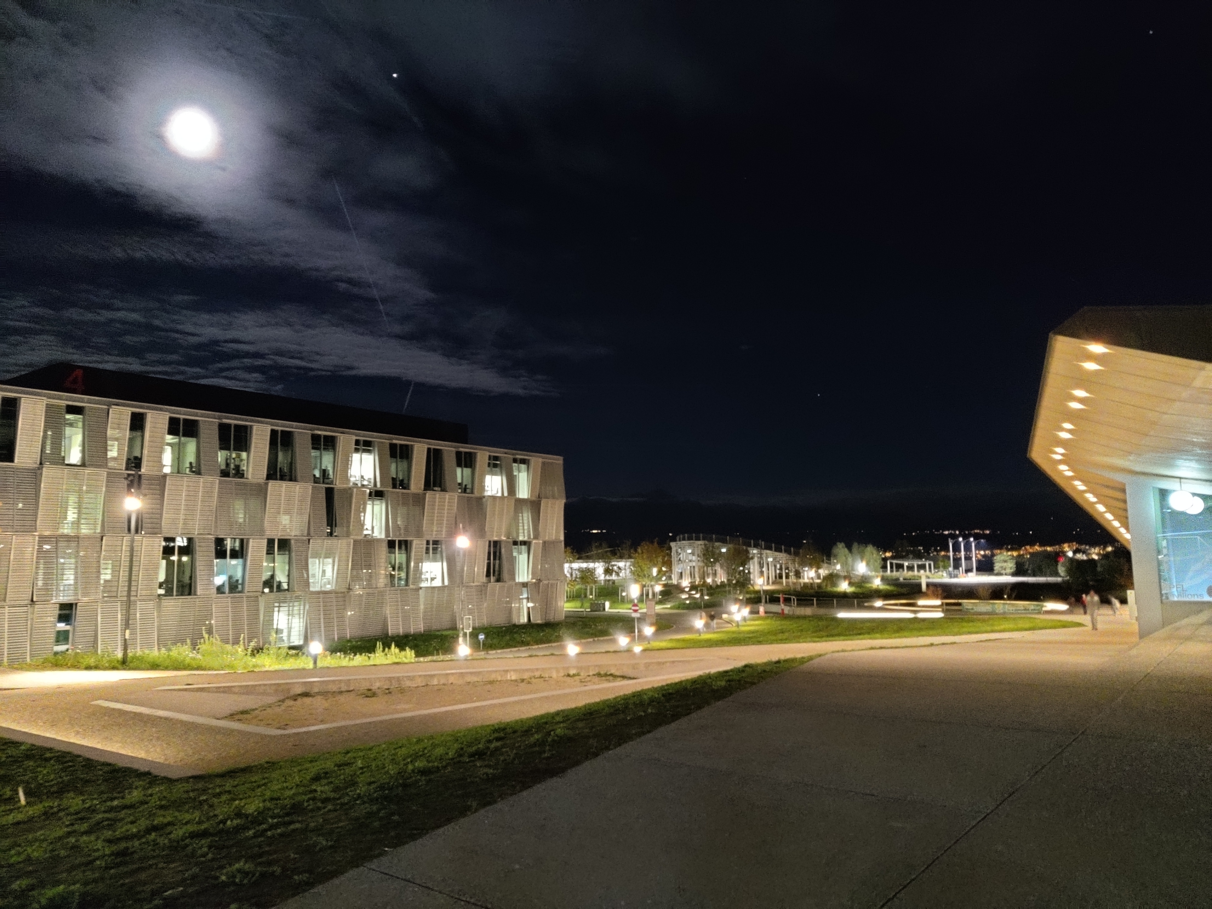 EPFL Night View