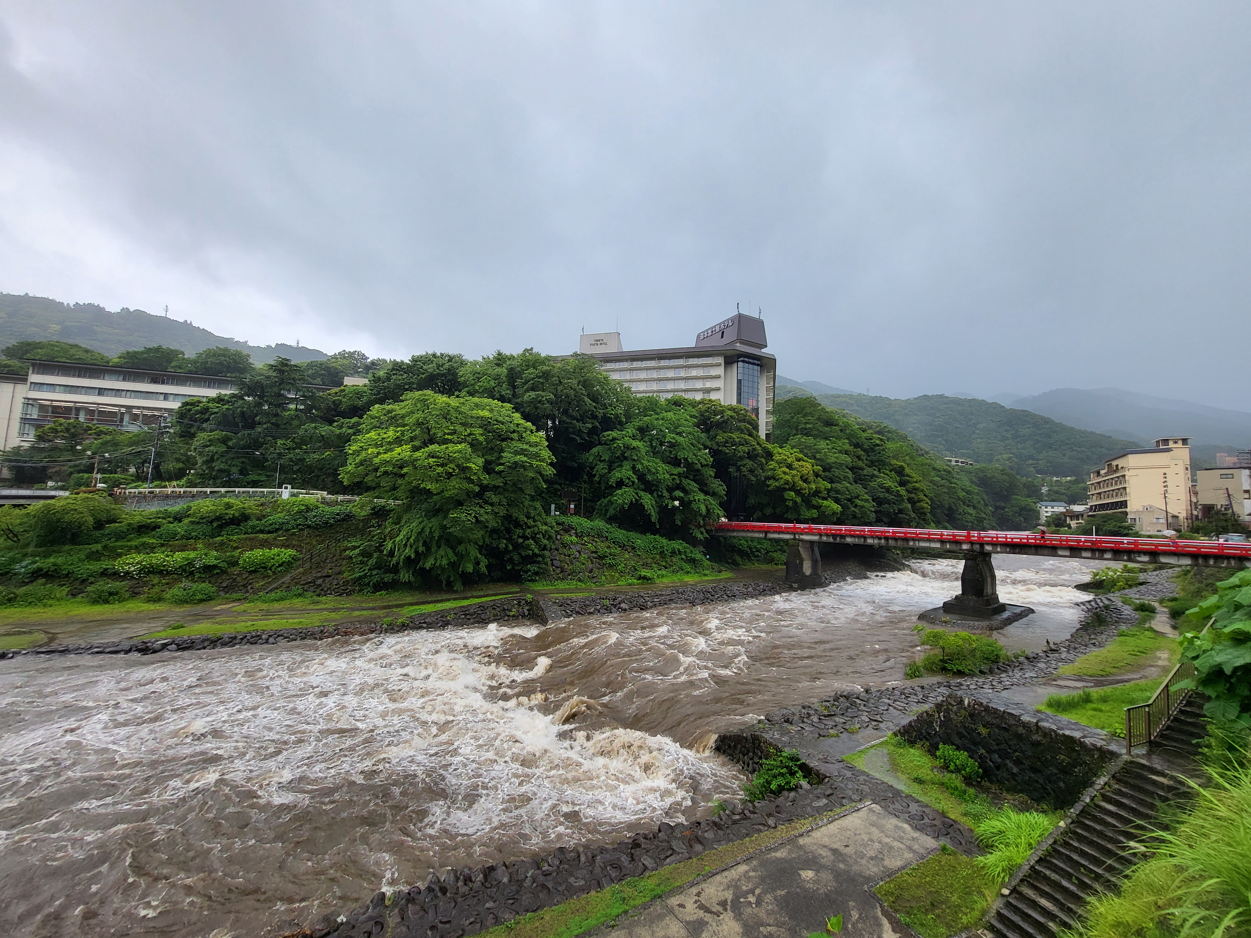 On the way to Hakone