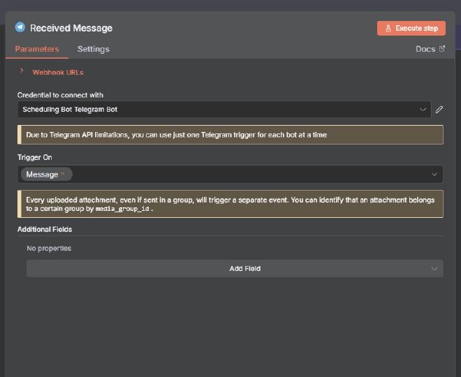 Telegram Trigger