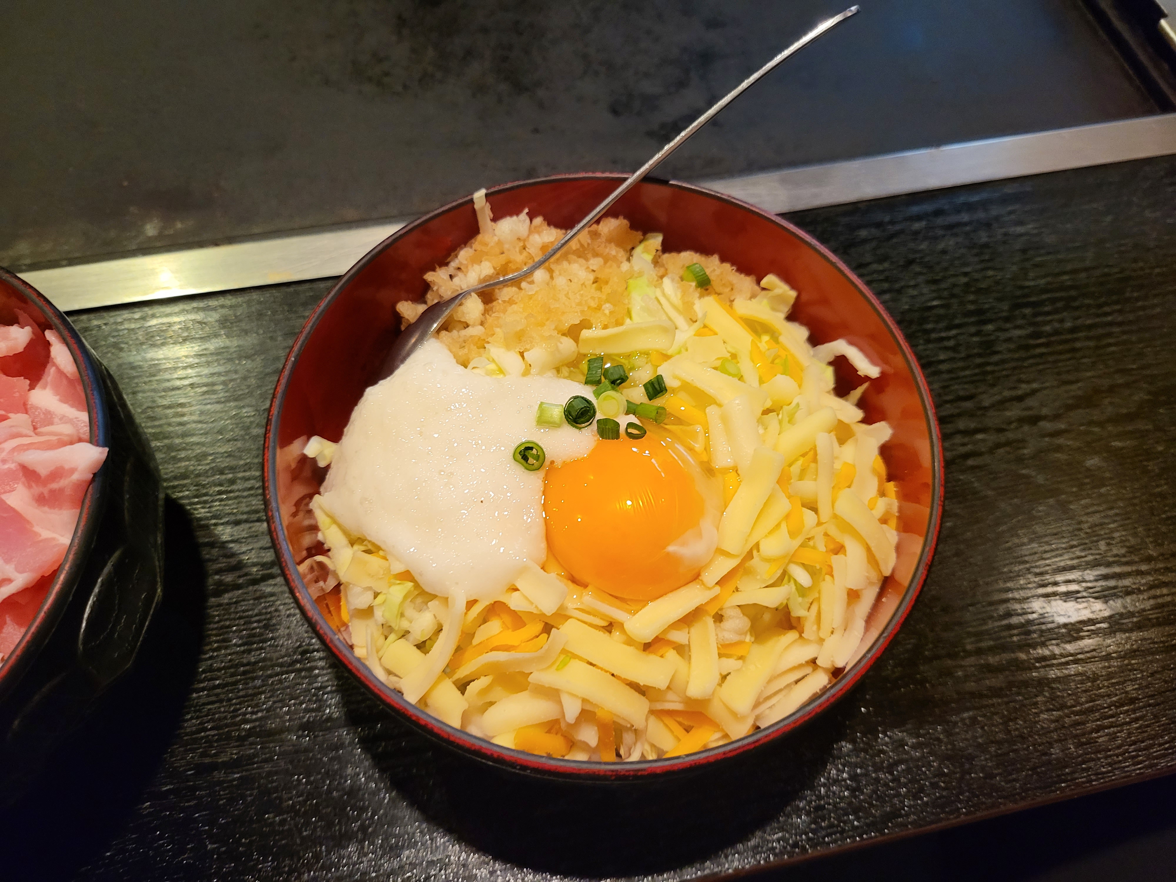Cheese Okonomiyaki